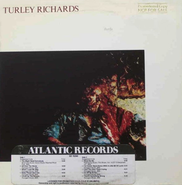 Turley Richards : Therfu (LP, Album, Spe)