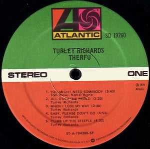 Turley Richards : Therfu (LP, Album, Spe)