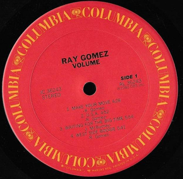 Ray Gomez : Volume (LP, Album, San)