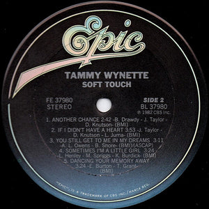 Tammy Wynette : Soft Touch (LP, Album, Car)