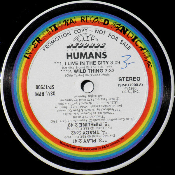 Humans* : Play (12", S/Sided, Promo)