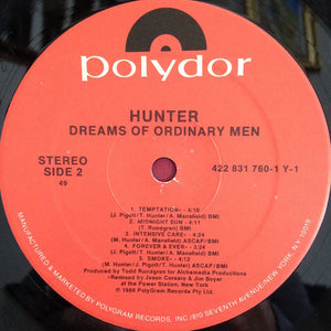 Hunter (8) : Dreams Of Ordinary Men (LP, Album, Spe)