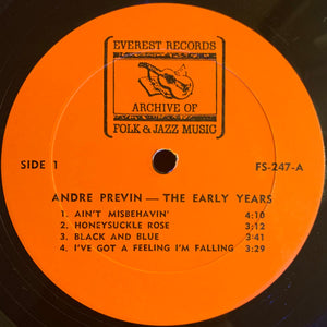 Andre Previn* : The Early Years (LP, Album)