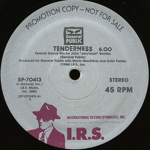 General Public : Tenderness / Never You Done That (12", Promo)