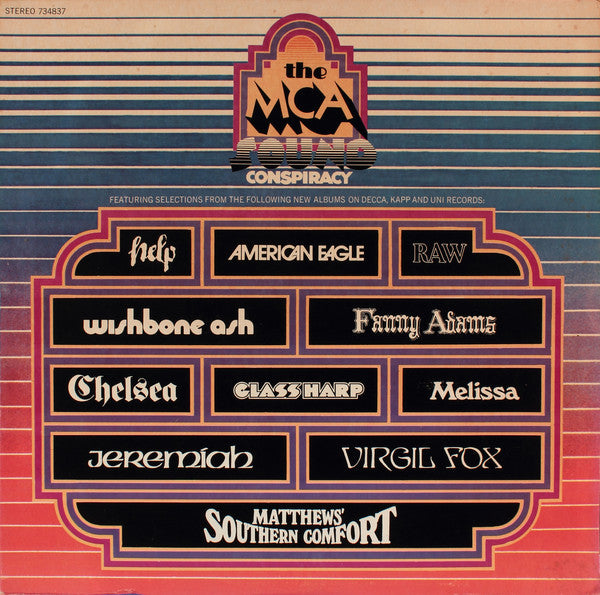 Various : The MCA Sound Conspiracy (LP, Smplr)