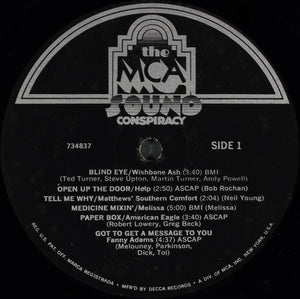 Various : The MCA Sound Conspiracy (LP, Smplr)