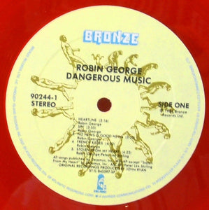 Robin George : Dangerous Music (LP, Album, Red)