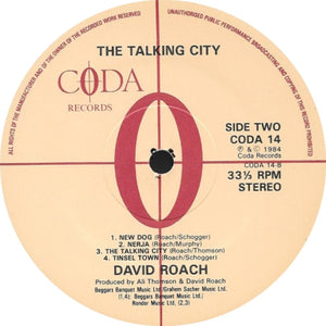 David Roach : The Talking City (LP, Album)