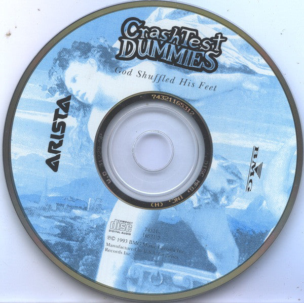 Crash Test Dummies : God Shuffled His Feet (CD, Album, Dis)