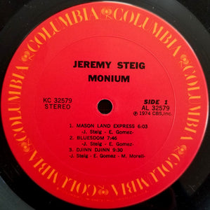 Jeremy Steig : Monium (LP, Album)