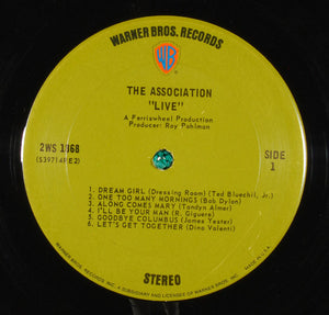 The Association (2) : "Live" (2xLP, Album, San)