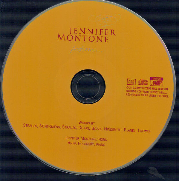 Jennifer Montone, Anna Polonsky : Performs... Works By [Schumann], Saint-Saëns, Strauss, Dukas, Bozza, Hindemith, Planel, Ludwig (CD)