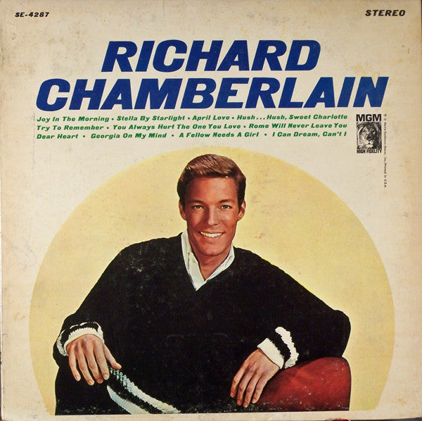 Richard Chamberlain : Joy In The Morning (LP, Album)