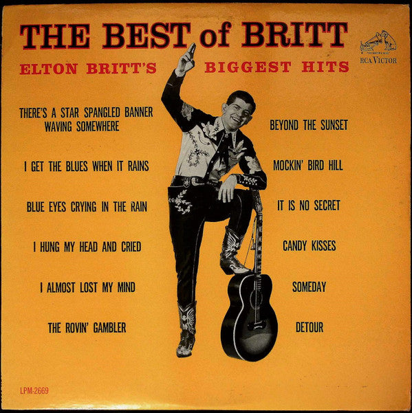 Elton Britt : The Best Of Britt (LP, Comp, Mono)