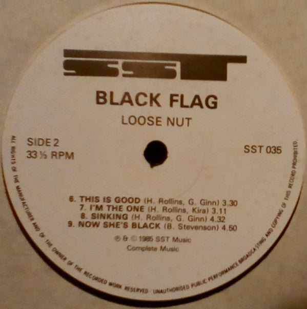 Buy Black Flag : Loose Nut (LP, Album) Online for a great price