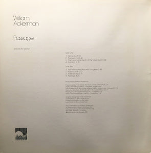 William Ackerman : Passage (LP, Album)