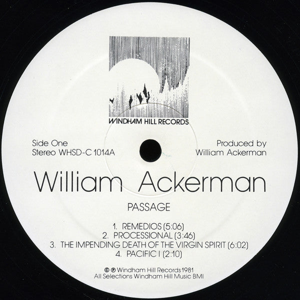 William Ackerman : Passage (LP, Album)