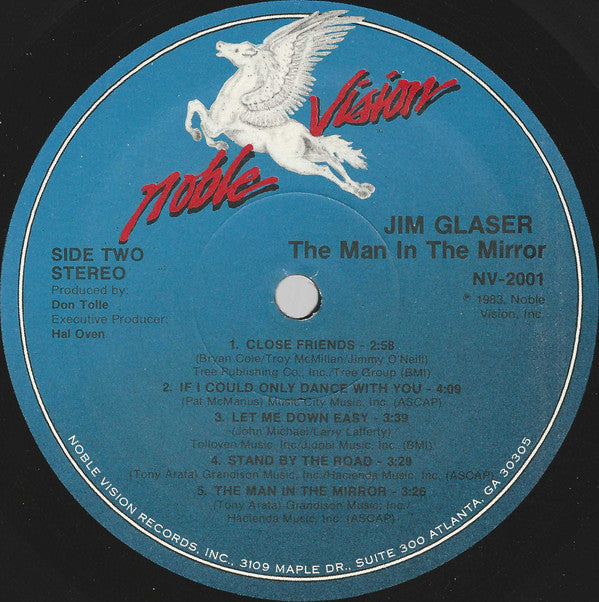 Jim Glaser : The Man In The Mirror (LP, Album)