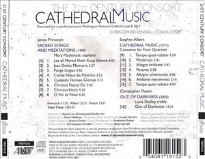 21st Century Consort, Christopher Kendall : Cathedral Music (CD, Album)
