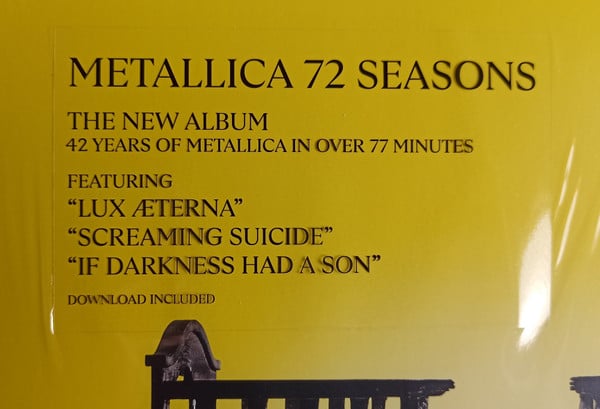 Metallica : 72 Seasons (2xLP, Album)