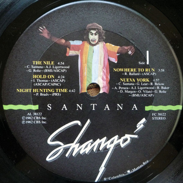 Santana : Shango (LP, Album, CX )