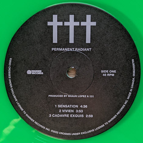 ††† : Permanent.Radiant (12", EP, Ltd, Gre)