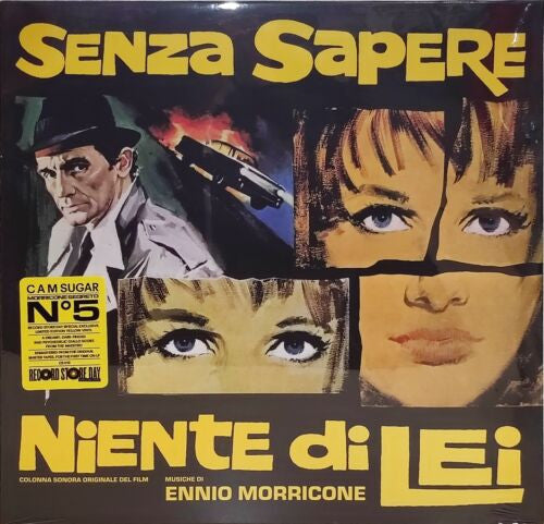 Ennio Morricone : Senza Sapere Niente Di Lei (Original Motion Picture Soundtrack) (LP, Album, RSD, Ltd, RM, Yel)