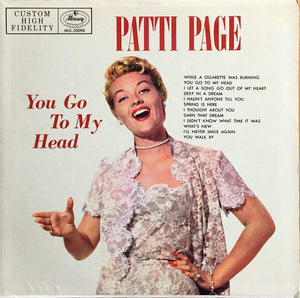 Patti Page : You Go To My Head (LP, Album, Mono)