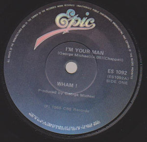 Wham! : I'm Your Man (7", Single)