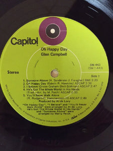 Glen Campbell : Oh Happy Day (LP, Album, Win)