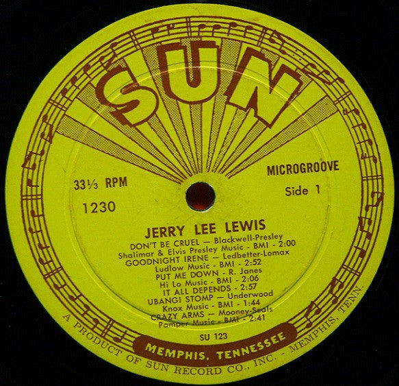 Jerry Lee Lewis : Jerry Lee Lewis (LP, Album, Mono)