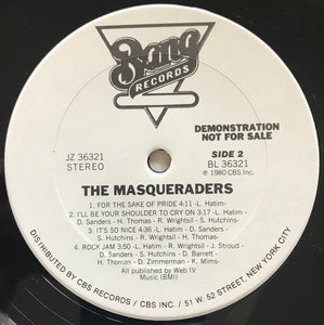 The Masqueraders : The Masqueraders (LP, Album, Promo, Ter)