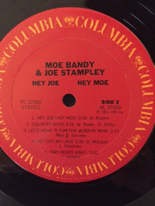 Moe Bandy & Joe Stampley : Hey Joe! Hey Moe! (LP, Album, Ter)