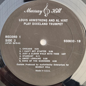 Louis Armstrong and Al Hirt : Dixieland Trumpet (4xLP, Comp, RE + Box)