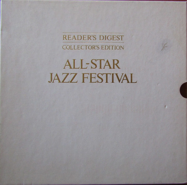 Various : Reader's Digest All-Star Jazz Festival (8xLP, Comp, Whi + Box)