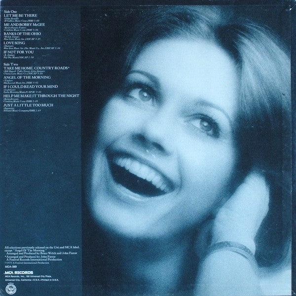 Olivia Newton-John : Let Me Be There (LP, Album, Pin)
