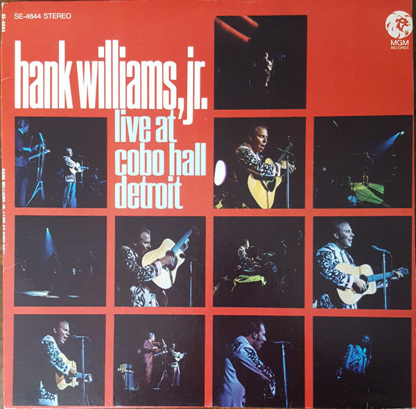 Hank Williams Jr. : Live At Cobo Hall Detroit (LP, Album)