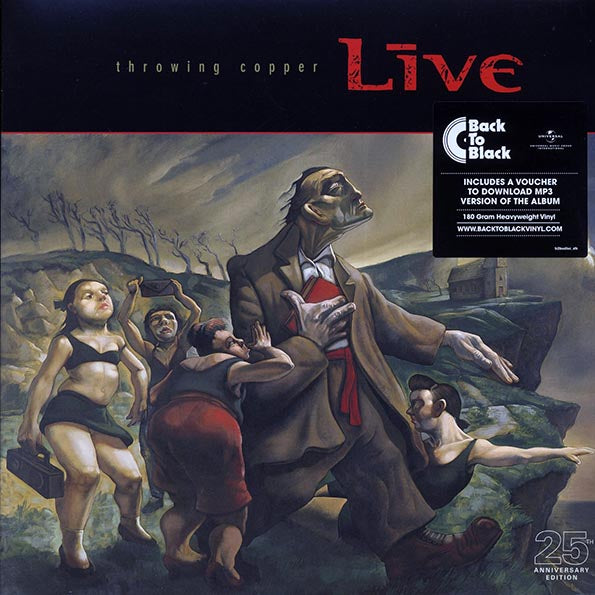 LIVE • THROWING COPPER • (25TH ANNIVERSARY EDITION) 2X LP
