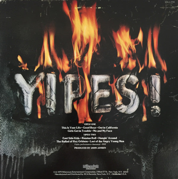 Yipes! : Yipes! (LP, Album)