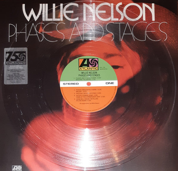 Willie Nelson : Phases And Stages (LP, Album, Ltd, RE, Cry)
