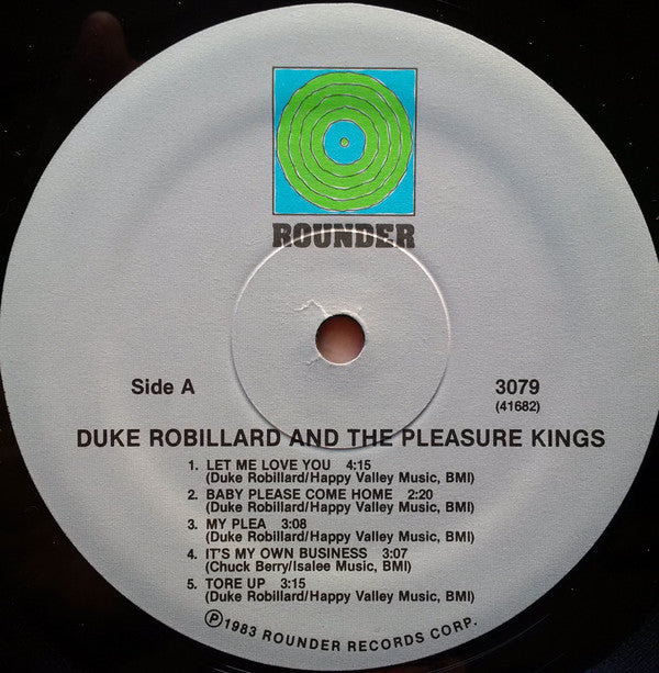 Duke Robillard And The Pleasure Kings : Duke Robillard And The Pleasure Kings (LP, Album)