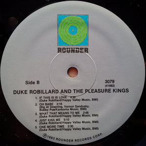 Duke Robillard And The Pleasure Kings : Duke Robillard And The Pleasure Kings (LP, Album)