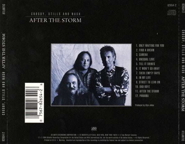 Crosby, Stills & Nash : After The Storm (CD, Album)