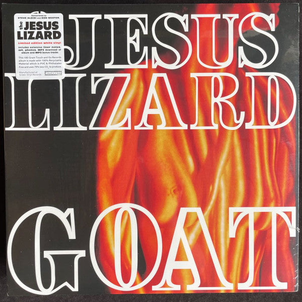 The Jesus Lizard : Goat (LP, Album, Ltd, RE, RM, Whi)