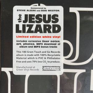 The Jesus Lizard : Goat (LP, Album, Ltd, RE, RM, Whi)