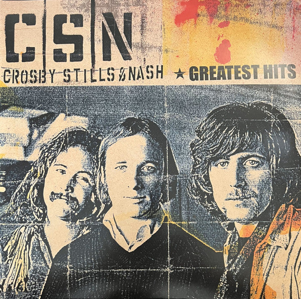 Crosby, Stills & Nash : Greatest Hits (2xLP, Comp, RE, Mil)