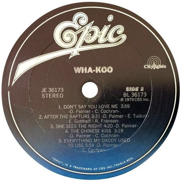 Wha-Koo : Fragile Line (LP, Album, San)