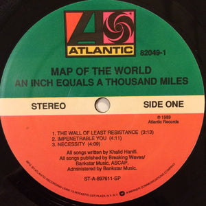 Map Of The World : An Inch Equals A Thousand Miles (12", EP)