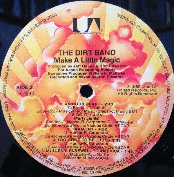 The Dirt Band : Make A Little Magic (LP, Album)