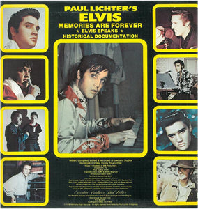 Elvis Presley : Paul Lichter's Elvis Memories Are Forever (LP)